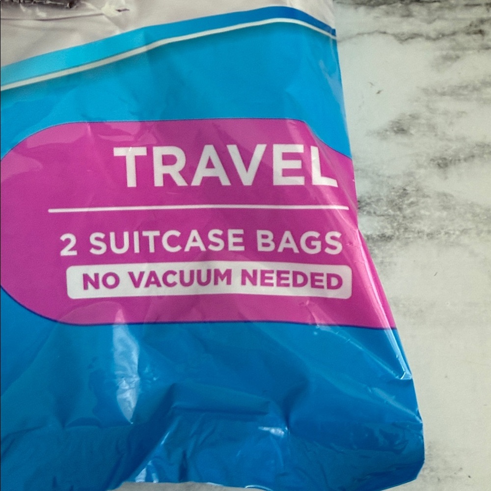 Ziploc Space Bag Travel Set 3 packs Suitcase bags - Picture 5 of 7